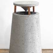 Nieuwsbericht: Luidsprekers van handmade gerecycled beton